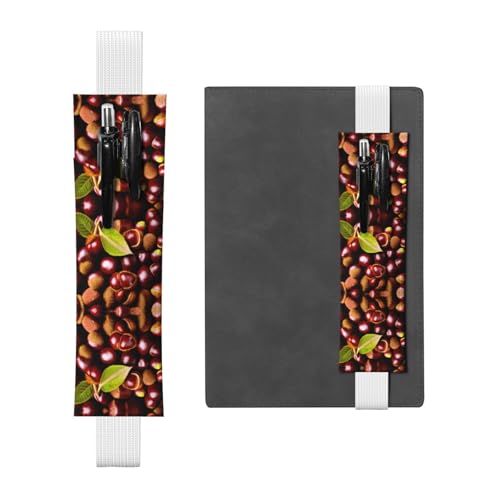 WZYCWB Fresh Chestnuts Diary Federmäppchen, PVC-Stifthalter und Stifthalter mit Gummibändern und Lesezeichen sind die beste Geschenkwahl. von WZYCWB