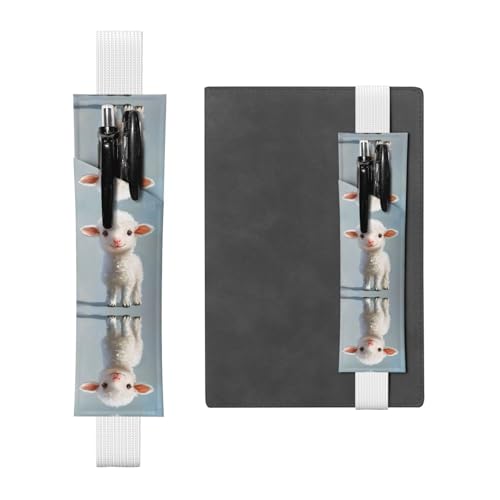 WZYCWB Gentle Lamb Diary Federmäppchen, PVC-Stifthalter und Stifthalter mit Gummibändern und Lesezeichen sind die beste Geschenkwahl. WZYCWB Gentle Lamb Diary Federmäppchen, PVC-Stifthalter und Stifthalter mit Gummibändern und Lesezeichen sind die beste Geschenkwahl. von WZYCWB