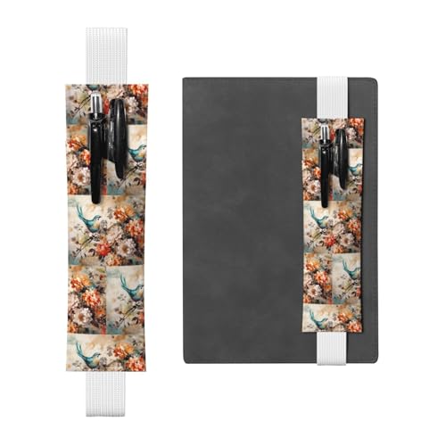 WZYCWB Kolibri Diary Federmäppchen, PVC-Stifthalter und Stifthalter mit Gummibändern und Lesezeichen sind die beste Geschenkwahl. von WZYCWB