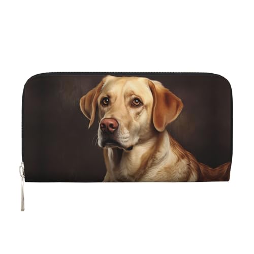 WZYCWB Lovely Labrador Printed zippered wallet perfect for travel, business, and everyday wear.Holds cell phones and cash. von WZYCWB
