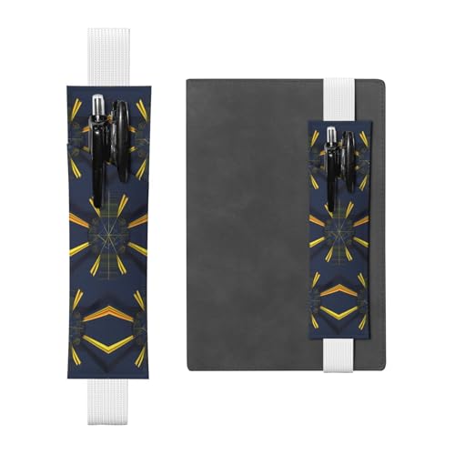 WZYCWB Multidimensionale Space Diary Federmäppchen, PVC-Stifthalter und Stifthalter mit Gummibändern und Lesezeichen sind die beste Geschenkwahl. von WZYCWB