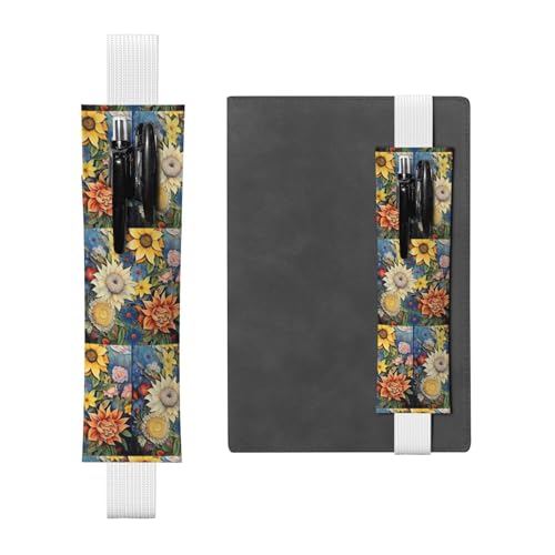 WZYCWB Öl auf Leinwand Sonnenblume Tagebuch Federmäppchen, PVC-Stifthalter und Stifthalter mit elastischen Bändern und Lesezeichen sind die beste Geschenkidee. WZYCWB Öl auf Leinwand Sonnenblume Tagebuch Federmäppchen, PVC-Stifthalter und Stifthalter mit elastischen Bändern und Lesezeichen sind die beste Geschenkidee. von WZYCWB