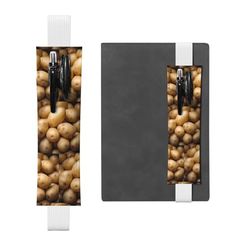 WZYCWB Potato Diary Federmäppchen, PVC-Stifthalter und Stifthalter mit Gummibändern und Lesezeichen sind die beste Geschenkwahl. von WZYCWB