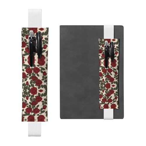WZYCWB Red Rose Diary Federmäppchen, PVC-Stifthalter und Stifthalter mit Gummibändern und Lesezeichen sind die beste Geschenkwahl. WZYCWB Red Rose Diary Federmäppchen, PVC-Stifthalter und Stifthalter mit Gummibändern und Lesezeichen sind die beste Geschenkwahl. von WZYCWB