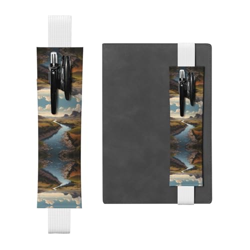 WZYCWB River Diary Federmäppchen, PVC-Stifthalter und Stifthalter mit Gummibändern und Lesezeichen sind die beste Geschenkwahl. WZYCWB River Diary Federmäppchen, PVC-Stifthalter und Stifthalter mit Gummibändern und Lesezeichen sind die beste Geschenkwahl. von WZYCWB