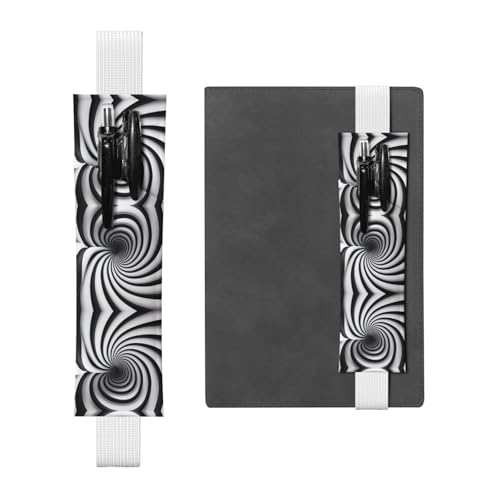 WZYCWB Spirale optische Täuschung GIF Leder Stifthalter Lesezeichen, verstellbarer Stifthalter aus Leder, perfekt für Schulanfang, Weihnachtsgeschenke WZYCWB Spirale optische Täuschung GIF Leder Stifthalter Lesezeichen, verstellbarer Stifthalter aus Leder, perfekt für Schulanfang, Weihnachtsgeschenke von WZYCWB