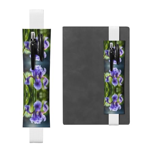 WZYCWB Stiftehalter aus Leder mit französischer Blume, verstellbarer Stifthalter aus Leder, perfekt für den Schulanfang, Weihnachtsgeschenke WZYCWB Stiftehalter aus Leder mit französischer Blume, verstellbarer Stifthalter aus Leder, perfekt für den Schulanfang, Weihnachtsgeschenke von WZYCWB