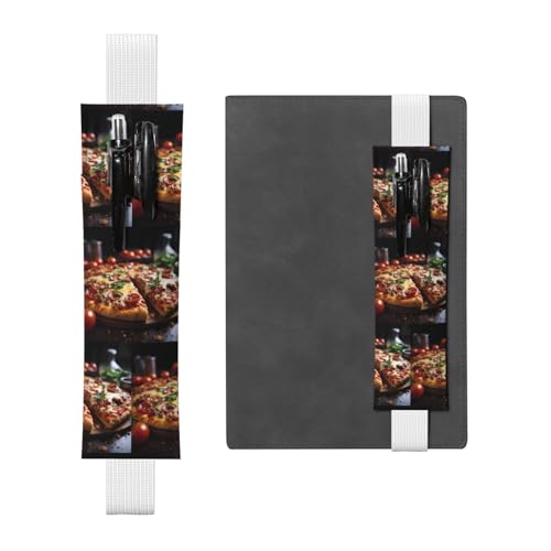 WZYCWB Tantalizing Sausage Pizza Diary Federmäppchen, PVC-Stifthalter und Stifthalter mit Gummibändern und Lesezeichen sind die beste Geschenkidee. WZYCWB Tantalizing Sausage Pizza Diary Federmäppchen, PVC-Stifthalter und Stifthalter mit Gummibändern und Lesezeichen sind die beste Geschenkidee. von WZYCWB