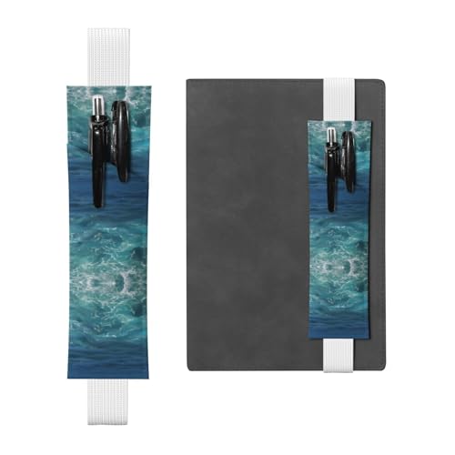 WZYCWB The Deep Ocean Leder-Stifthalter, Lesezeichen, verstellbarer Stifthalter aus Leder, perfekt für den Schulanfang, Weihnachtsgeschenke WZYCWB The Deep Ocean Leder-Stifthalter, Lesezeichen, verstellbarer Stifthalter aus Leder, perfekt für den Schulanfang, Weihnachtsgeschenke von WZYCWB
