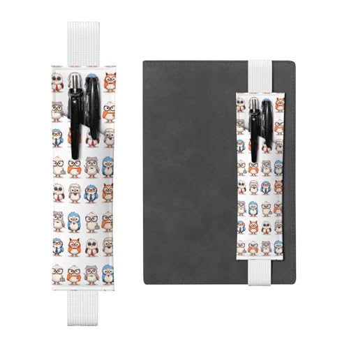 WZYCWB Verschiedene Eulen-Tagebuch-Federmäppchen, PVC-Stifthalter und Stifthalter mit Gummibändern und Lesezeichen sind die beste Geschenkwahl. WZYCWB Verschiedene Eulen-Tagebuch-Federmäppchen, PVC-Stifthalter und Stifthalter mit Gummibändern und Lesezeichen sind die beste Geschenkwahl. von WZYCWB