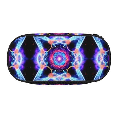 WZYCWB Vierdimensionaler Raum Große Kapazität Federmäppchen - Multifunktionale Aufbewahrungsbox, Tragbare und langlebige Bleistifttasche für Büro- und Schulbedarf, Schwarz , Einheitsgröße von WZYCWB