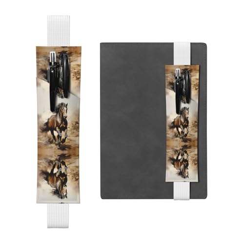 WZYCWB Western Horse Diary Federmäppchen, PVC-Stifthalter und Stifthalter mit Gummibändern und Lesezeichen sind die beste Geschenkwahl. WZYCWB Western Horse Diary Federmäppchen, PVC-Stifthalter und Stifthalter mit Gummibändern und Lesezeichen sind die beste Geschenkwahl. von WZYCWB