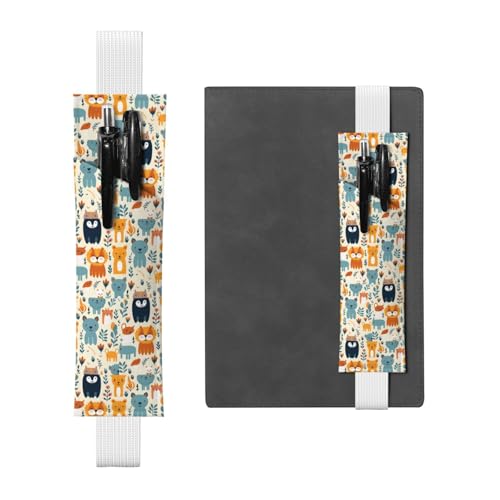 WZYCWB Zeichnung von Tieren Tagebuch Federmäppchen, PVC-Stifthalter und Stifthalter mit Gummibändern und Lesezeichen sind die beste Geschenkidee. WZYCWB Zeichnung von Tieren Tagebuch Federmäppchen, PVC-Stifthalter und Stifthalter mit Gummibändern und Lesezeichen sind die beste Geschenkidee. von WZYCWB