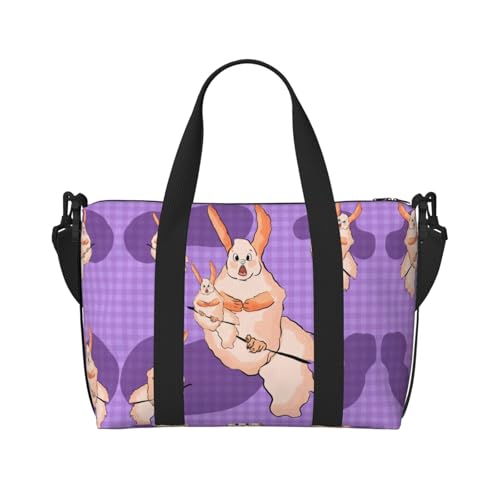 Wacky Bunny Damen Handtasche Crossbody Reisetasche Casual Handtasche mit Reißverschluss Geeignet für Arbeit Reisen Fitness Reisen von WZYCWB