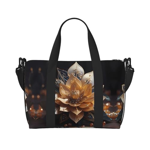 Weiße zarte Lotusblüte Damen Handtasche Crossbody Reisetasche Casual Handtasche mit Reißverschluss Geeignet für Arbeit, Reisen, Fitness, Reisen Weiße zarte Lotusblüte Damen Handtasche Crossbody Reisetasche Casual Handtasche mit Reißverschluss Geeignet für Arbeit, Reisen, Fitness, Reisen von WZYCWB