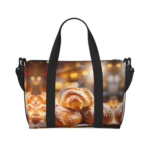 bakery Damen Handtasche Crossbody Reisetasche Casual Handtasche mit Reißverschluss Geeignet für Arbeit Reisen Fitness Reisen von WZYCWB