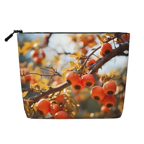 persimmon Damen Kultur- und Kosmetiktasche, Unisex-Kulturbeutel, Aufbewahrungstasche für Körperpflege, Schwarz, Einheitsgröße persimmon Damen Kultur- und Kosmetiktasche, Unisex-Kulturbeutel, Aufbewahrungstasche für Körperpflege, Schwarz, Einheitsgröße von WZYCWB