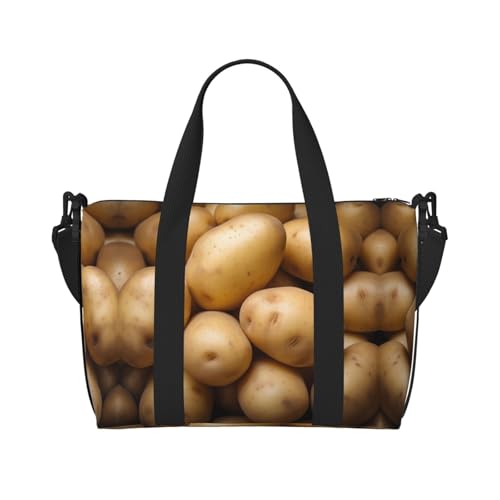 potato Damen Handtasche Crossbody Reisetasche Casual Handtasche mit Reißverschluss Geeignet für Arbeit Reisen Fitness Reisen potato Damen Handtasche Crossbody Reisetasche Casual Handtasche mit Reißverschluss Geeignet für Arbeit Reisen Fitness Reisen von WZYCWB