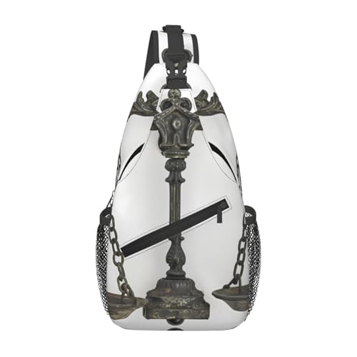 WZYWHJ Ancient Balance Printing Herren Casual Crossbody Brusttasche mit hoher Speicherkapazität und verstellbarem Schultergurt WZYWHJ Ancient Balance Printing Herren Casual Crossbody Brusttasche mit hoher Speicherkapazität und verstellbarem Schultergurt von WZYWHJ