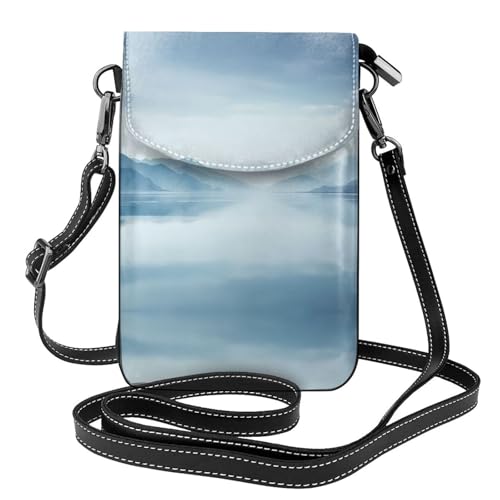WZYWHJ Gable Pattern Leather Crossbody Flap Phone Bag - Versatile Gift for Women Walking, Camping, Shopping, and Travel WZYWHJ Gable Pattern Leather Crossbody Flap Phone Bag - Versatile Gift for Women Walking, Camping, Shopping, and Travel von WZYWHJ