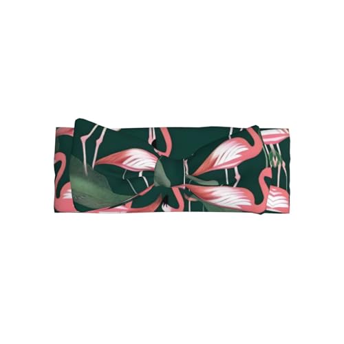 WZYWHJ Haarbänder mit Flamingo-Bild, Babyschleife und elastischem, weichem Haarschmuck für Neugeborene und Mädchen WZYWHJ Haarbänder mit Flamingo-Bild, Babyschleife und elastischem, weichem Haarschmuck für Neugeborene und Mädchen von WZYWHJ