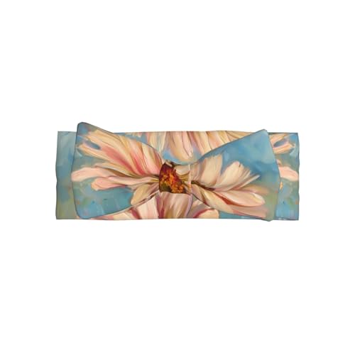WZYWHJ Haarreif mit Ölgemälde-Stil, Gänseblümchen, bedruckt, Babyschleife und elastische, weiche Haar-Accessoires für Neugeborene und Mädchen WZYWHJ Haarreif mit Ölgemälde-Stil, Gänseblümchen, bedruckt, Babyschleife und elastische, weiche Haar-Accessoires für Neugeborene und Mädchen von WZYWHJ