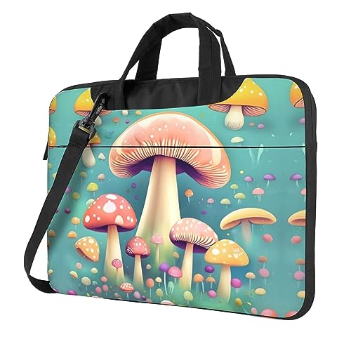 WZYWHJ Laptoptasche, 39,6 cm (15,6 Zoll), bedruckt, mit weichem Innenfutter, mehreren Taschen, ideal für Männer, Reisen und Business von WZYWHJ
