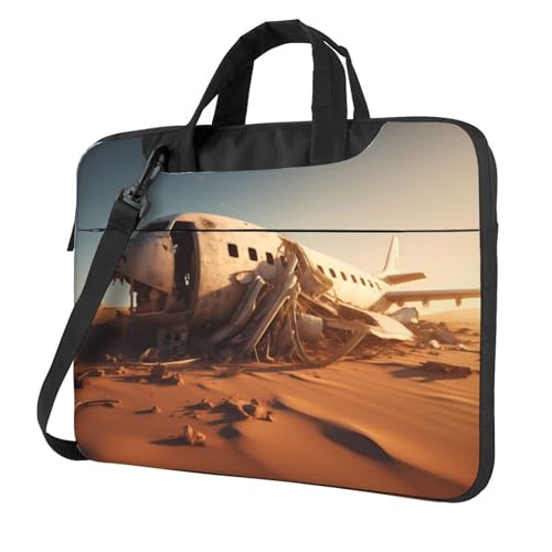 WZYWHJ Laptoptasche mit 35,6 cm (14 Zoll), mit weichem Innenfutter, mehreren Taschen, ideal für Herren, Reisen und Business von WZYWHJ