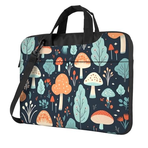 WZYWHJ Laptoptasche mit niedlichem Aufdruck, 33 cm (13 Zoll), mit weichem Innenfutter, mehreren Taschen, ideal für Herren, Reisen und Business von WZYWHJ