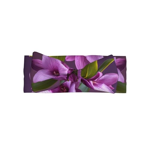 WZYWHJ Platycodon Grandiflorum Babyschleife Stirnbänder und elastische, weiche Haar-Accessoires für Neugeborene und Mädchen von WZYWHJ