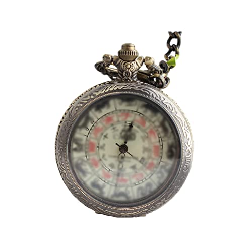 WZYYCV Herren Taschenuhr Taschenuhr Mechanische Taschenuhr Mode Retro Hohltaschenuhr Geeignet Für Weihnachten Geburtstag Mechanisch Taschenuhr von WZYYCV