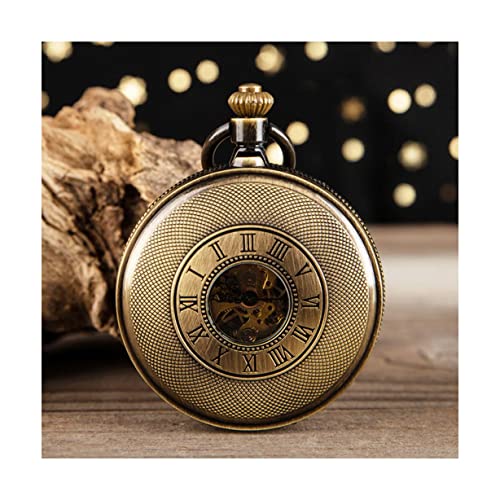 WZYYCV Herren Taschenuhr Taschenuhr Skeleton Roman Mechanische Taschenuhr Vintage Flip Taschenuhr Mit Kette Mechanisch Taschenuhr WZYYCV Herren Taschenuhr Taschenuhr Skeleton Roman Mechanische Taschenuhr Vintage Flip Taschenuhr Mit Kette Mechanisch Taschenuhr von WZYYCV