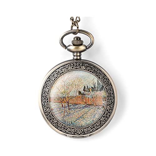 WZYYCV Herren Taschenuhr Taschenuhr Vintage Taschenuhr Flip Quarz Mechanische Taschenuhr Geeignet Für Weihnachts- Und Geburtstagsgeschenke Mechanisch Taschenuhr von WZYYCV