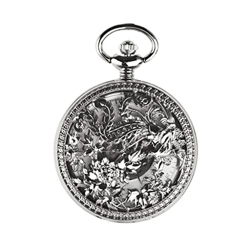 WZYYCV Herren Taschenuhr Vintage Taschenuhr Mechanische Taschenuhr Klassische Klapptaschenuhr Passende Geschenke Zum Geburtstag Mechanisch Taschenuhr von WZYYCV
