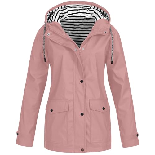 WZYYDS Regenjacke Damen Wasserdicht Regenmantel Wasserdicht Faltbar Windbreaker üBergangsjacke Softshelljacke Mit Kapuze Leicht Atmungsaktiv Softshelljacke Laufjacke Herbstjacke Herbstmantel WZYYDS Regenjacke Damen Wasserdicht Regenmantel Wasserdicht Faltbar Windbreaker üBergangsjacke Softshelljacke Mit Kapuze Leicht Atmungsaktiv Softshelljacke Laufjacke Herbstjacke Herbstmantel von WZYYDS