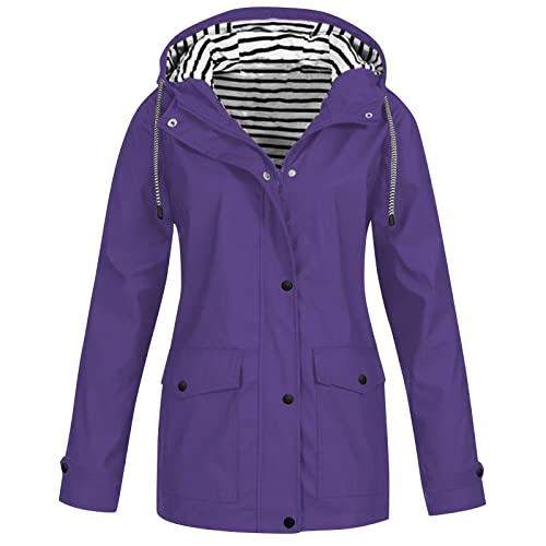 WZYYDS Regenjacke Damen Wasserdicht Regenmantel Wasserdicht Faltbar Windbreaker üBergangsjacke Softshelljacke Mit Kapuze Leicht Atmungsaktiv Softshelljacke Laufjacke Herbstjacke Herbstmantel WZYYDS Regenjacke Damen Wasserdicht Regenmantel Wasserdicht Faltbar Windbreaker üBergangsjacke Softshelljacke Mit Kapuze Leicht Atmungsaktiv Softshelljacke Laufjacke Herbstjacke Herbstmantel von WZYYDS