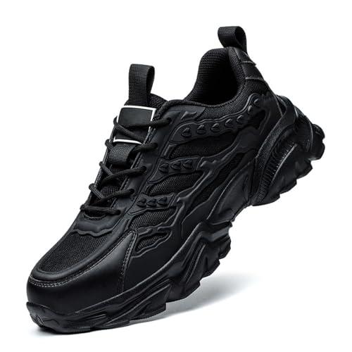 WaKsazlz Arbeitsschuhe Herren Leichte Sicherheitsschuhe Damen Atmungsaktive rutschfeste Stahlkappenschuhe Bequeme Mode-Numeric_44 von WaKsazlz