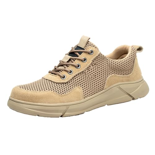 WaKsazlz Sicherheitsschuhe Herren Arbeitsschuhe Arbeitsturnschuhe Leicht Komfort Stahlkappenschuhe Mode-Numeric_40 von WaKsazlz