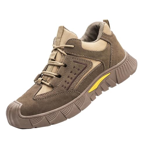 WaKsazlz Sicherheitsschuhe Herren Arbeitsschuhe Damen Leicht Stahlkappenschuhe Atmungsaktiv Sportlich Schutzschuhe mit Stahlkappe Sneaker Anti-Smashing Mode-Numeric_46 WaKsazlz Sicherheitsschuhe Herren Arbeitsschuhe Damen Leicht Stahlkappenschuhe Atmungsaktiv Sportlich Schutzschuhe mit Stahlkappe Sneaker Anti-Smashing Mode-Numeric_46 von WaKsazlz