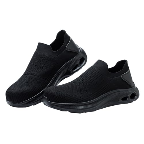 WaKsazlz Sicherheitsschuhe Herren Arbeitsschuhe Leicht Anti-Smashing Bequem Atmungsaktiv Stahlkappe Arbeitsturnschuhe-Numeric_40 WaKsazlz Sicherheitsschuhe Herren Arbeitsschuhe Leicht Anti-Smashing Bequem Atmungsaktiv Stahlkappe Arbeitsturnschuhe-Numeric_40 von WaKsazlz
