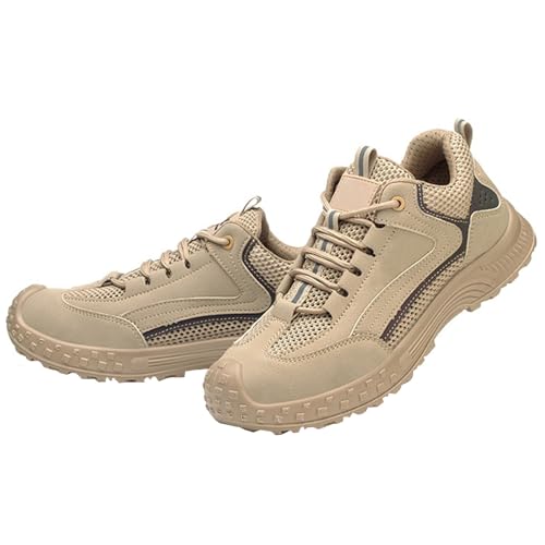 WaKsazlz Sicherheitsschuhe Herren Arbeitsschuhe Leicht Anti-Smashing Stahlkappe Arbeitsturnschuhe Bequem Atmungsaktiv Mode -Numeric_36 von WaKsazlz