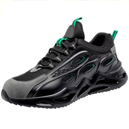 WaKsazlz Sicherheitsschuhe Herren Damen Arbeitsschuhe Leicht Stahlkappenschuh Sportlich rutschfest Arbeitsturnschuhe Atmungsaktiv -Numeric_38 WaKsazlz Sicherheitsschuhe Herren Damen Arbeitsschuhe Leicht Stahlkappenschuh Sportlich rutschfest Arbeitsturnschuhe Atmungsaktiv -Numeric_38 von WaKsazlz