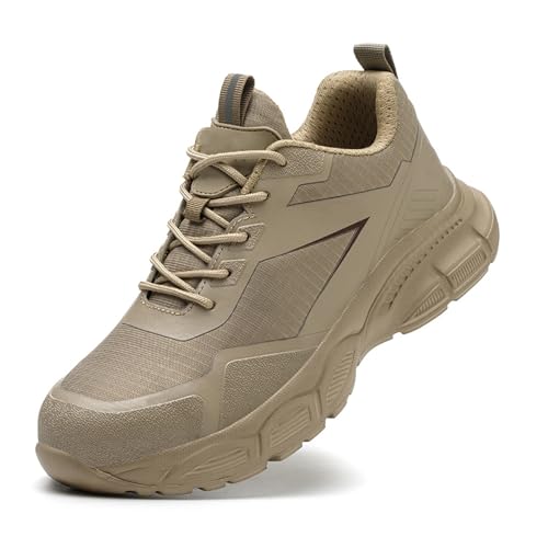 WaKsazlz Sicherheitsschuhe Herren Leicht Arbeitsschuhe Damen Sportlich Stahlkappenschuhe Schutzschuhe Atmungsaktiv -Numeric_40 von WaKsazlz