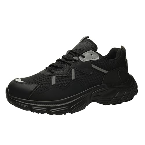 WaKsazlz Sicherheitsschuhe Herren Leicht Arbeitsschuhe Sportlich Damen Stahlkappenschuhe Atmungsaktiv rutschfeste Schutzschuhe -Numeric_41 von WaKsazlz