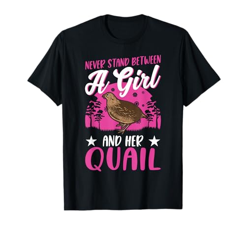 Wachtel Mädchen Wachtelzüchterin Wachtel T-Shirt Wachtel Mädchen Wachtelzüchterin Wachtel T-Shirt von Wachtelzucht Wachtelzüchter Wachtel Kleidung