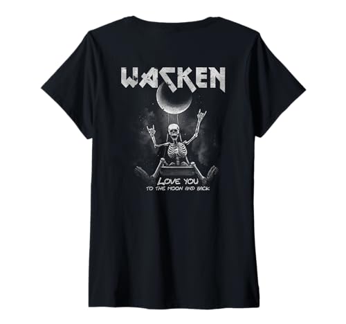 Damen Wacken Fanartikel ESTD.1148 Wacken T-Shirt mit V-Ausschnitt Damen Wacken Fanartikel ESTD.1148 Wacken T-Shirt mit V-Ausschnitt von Wacken Fanartikel - ESTD.1148