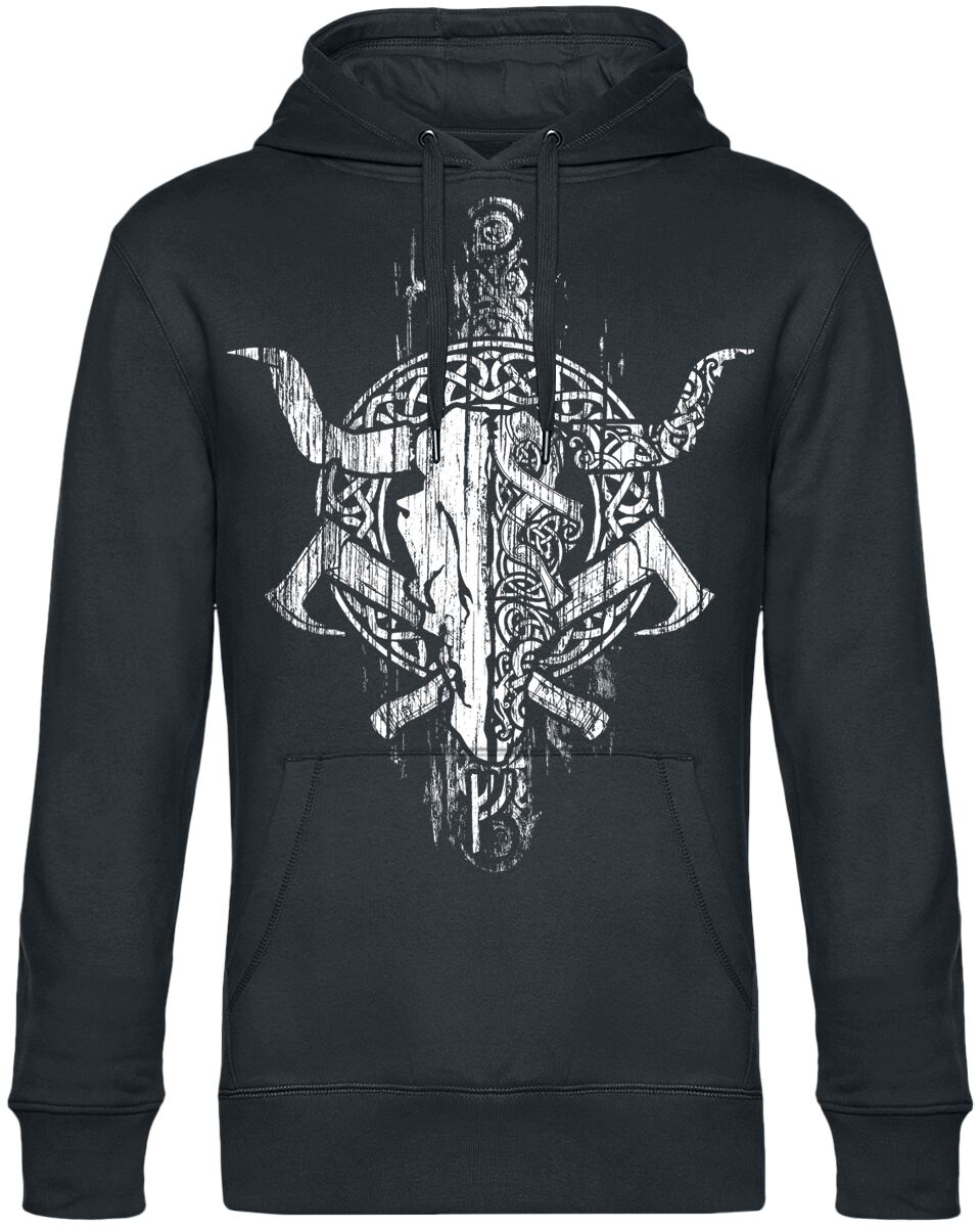 Wacken Open Air Kapuzenpullover - W.O.A. - Wacken Awaits - S bis XXL - für Damen - Größe L - schwarz  - EMP exklusives Merchandise! von Wacken Open Air