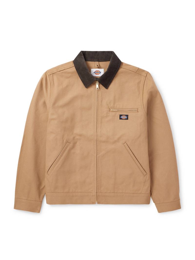 Wacko Maria - Dickies® Corduroy-Trimmed Cotton-Canvas Jacket - Men - Brown - M von Wacko Maria