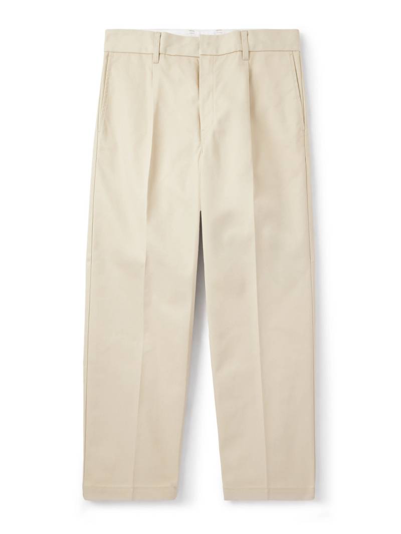 Wacko Maria - Dickies® Straight-Leg Pleated Gabardine Trousers - Men - Neutrals - L von Wacko Maria