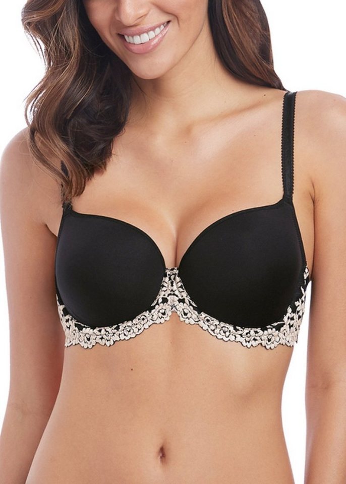 Wacoal Bügel-BH Wacoal Bügel-BH Embrace Lace WA853191 schwarz (1 Stück, 1-tlg., 1 Stück) von Wacoal